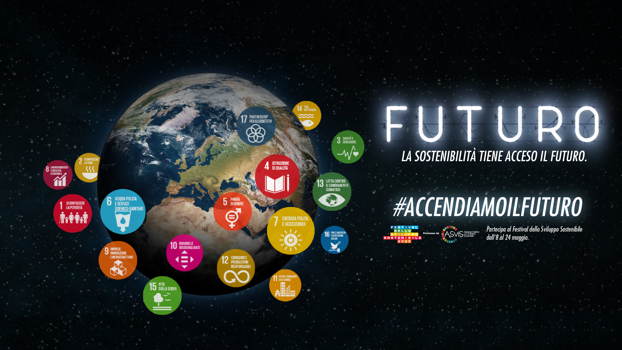 Nuova edizione del Festival dello Sviluppo Sostenibile – 8-24/05/2023