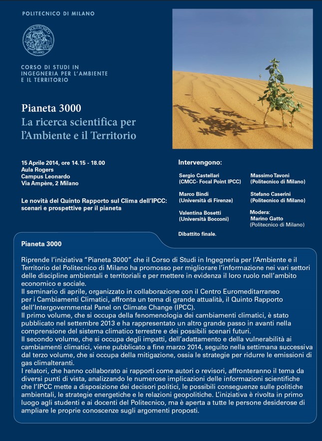 “Pianeta 3000” – 15/04/2014