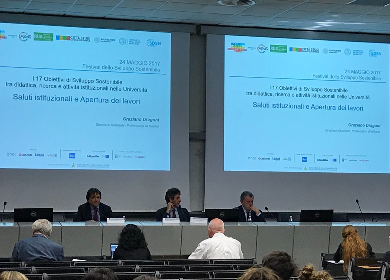 I 17 obiettivi di sviluppo sostenibile tra didattica, ricerca e attività istituzionali nelle Università – 24/05/2017