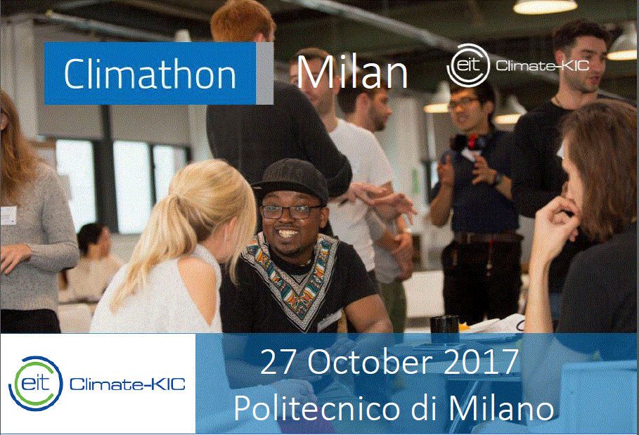 Esiti Climathon Milan 2017 – 30/10/2017