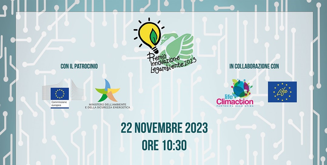 Premio Innovazione Legambiente: la premiazione – 22/11/2023