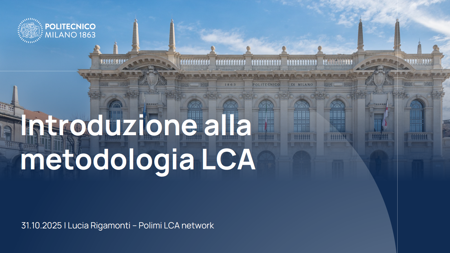 Formazione sulla metodologia LCA: un’opportunità per il personale Polimi